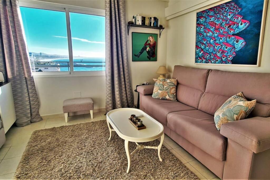 Apartamento Lujoso Y Moderno Vistas Panoramicas Al Mar 마르베야 외부 사진