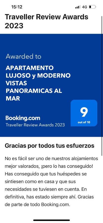 Apartamento Lujoso Y Moderno Vistas Panoramicas Al Mar 마르베야 외부 사진