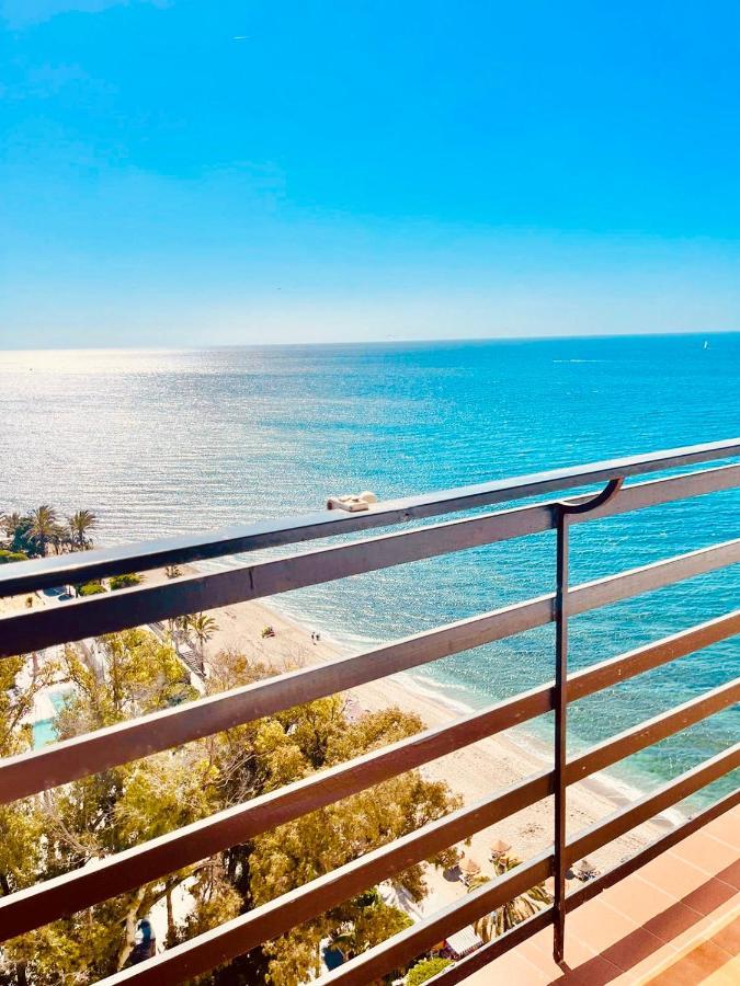 Apartamento Lujoso Y Moderno Vistas Panoramicas Al Mar 마르베야 외부 사진